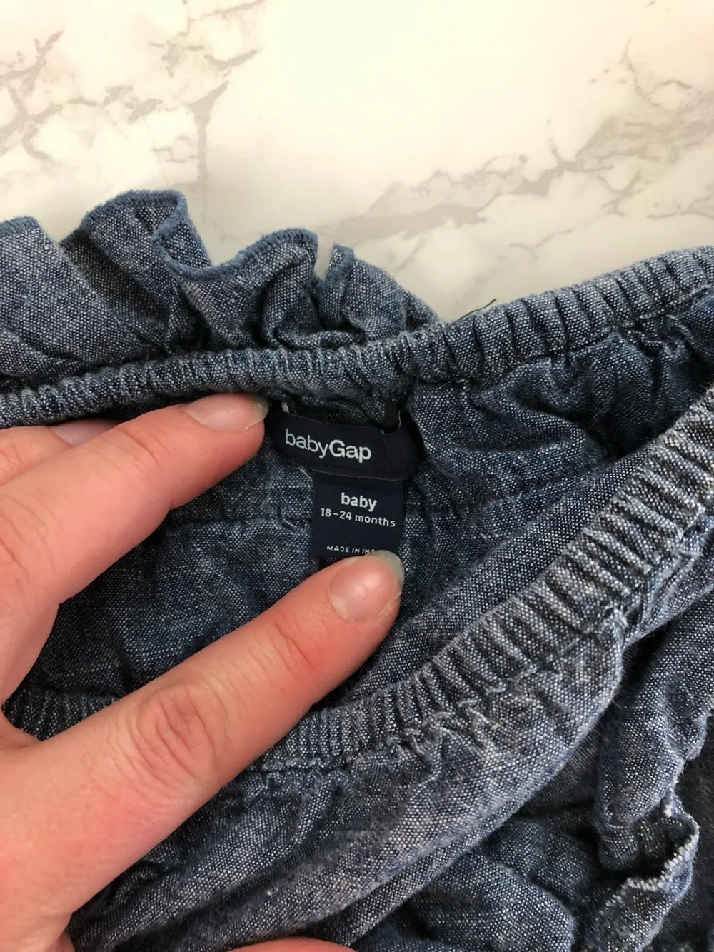 GAP chambray style